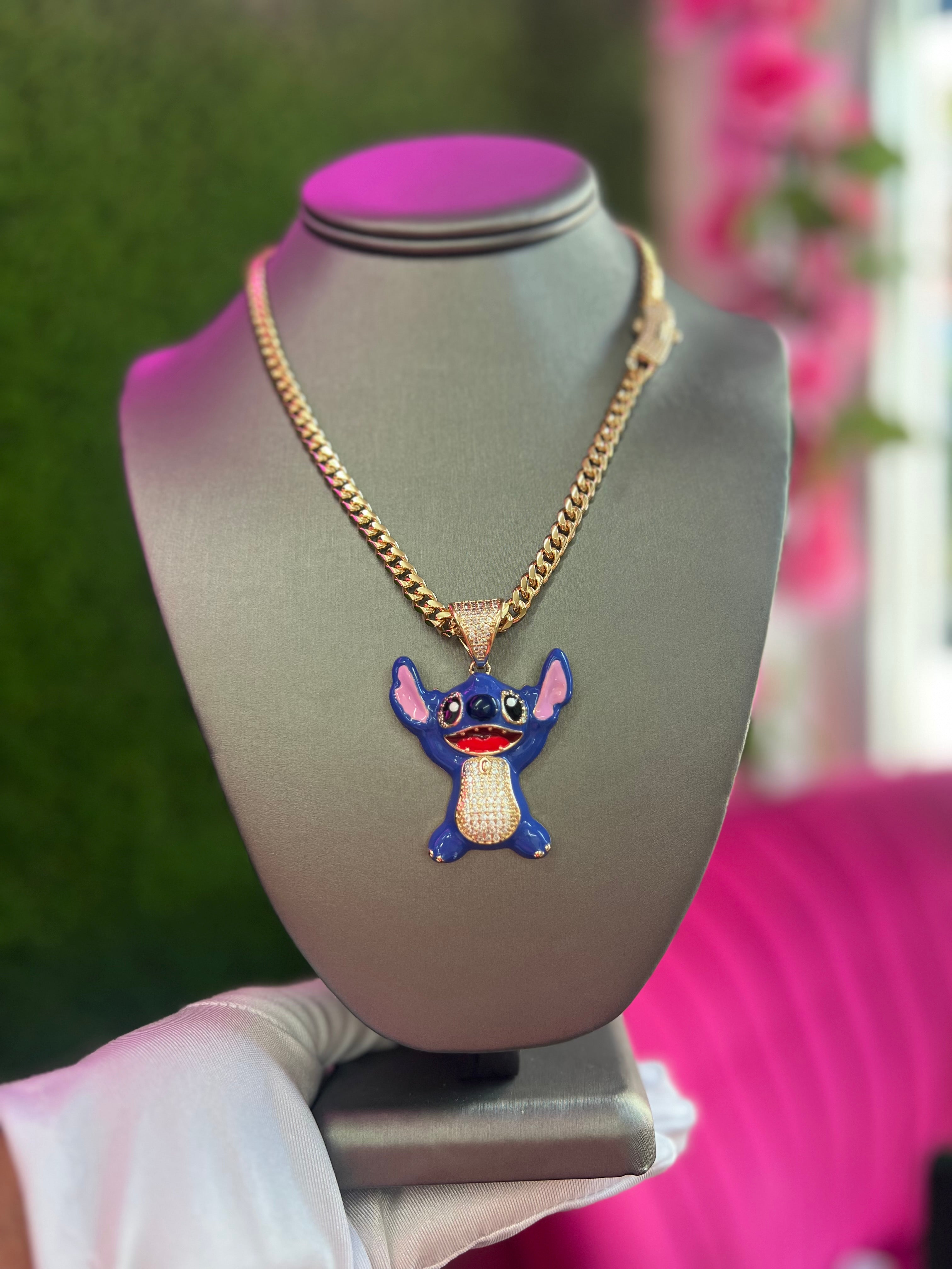 14k gold bonded chain and pendant