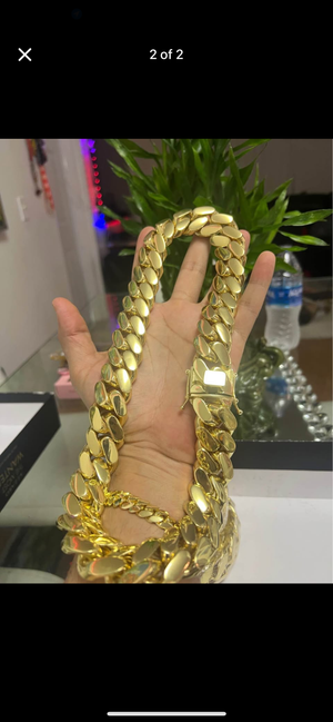 necklace gold bonded