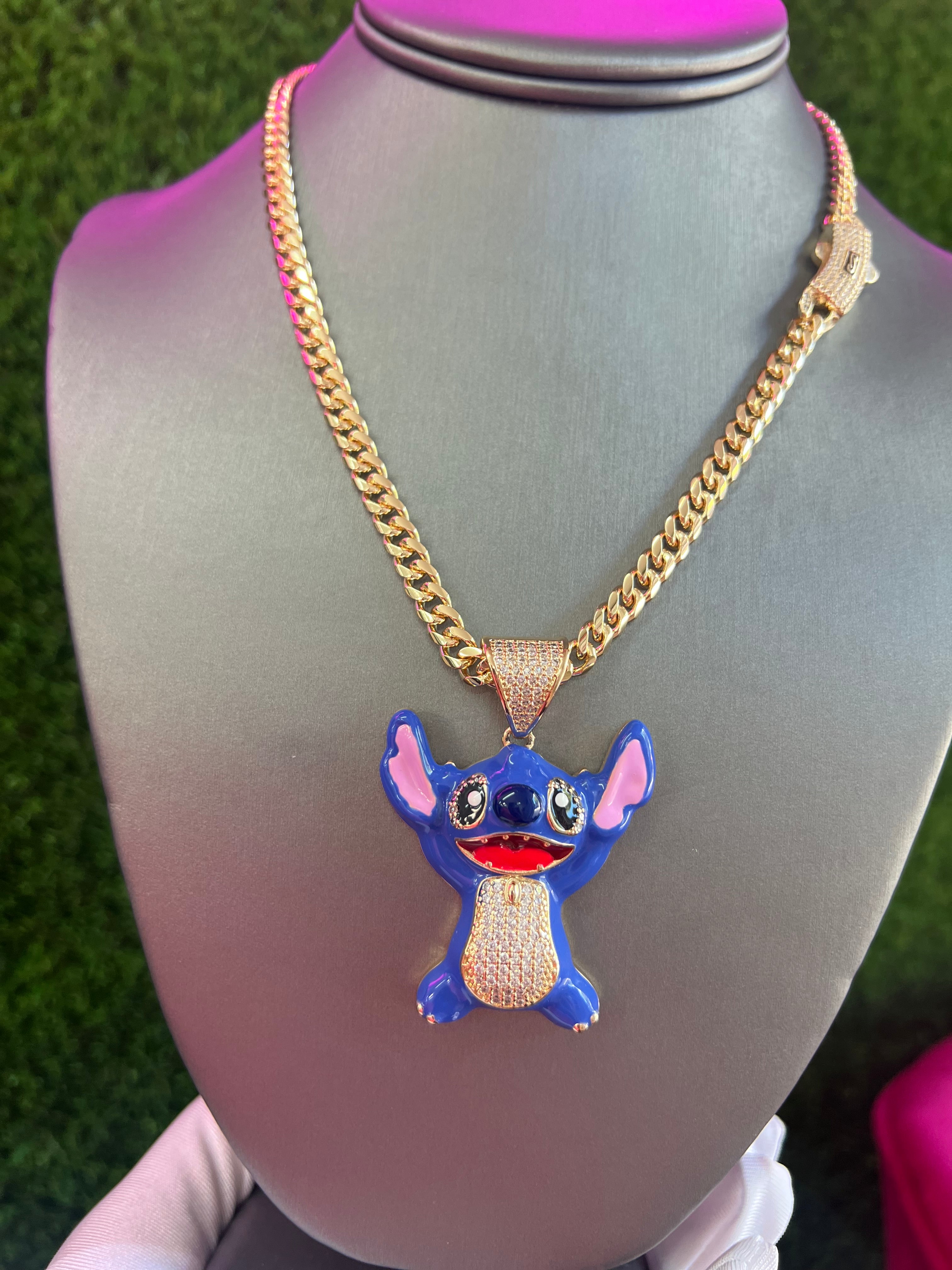 14k gold bonded chain and pendant