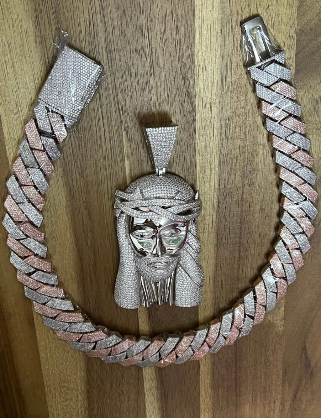 2 necklace set gold bonded