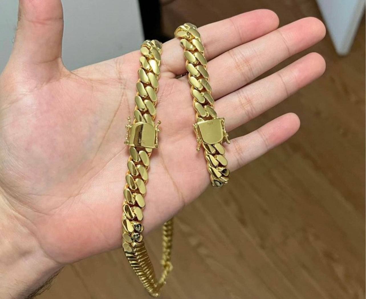 12mm bracelet only gold bonded