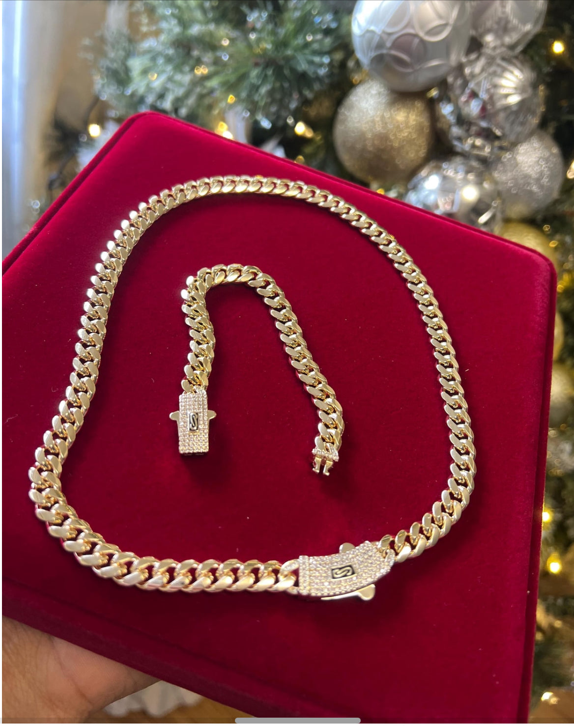 10mm Cuban Link set