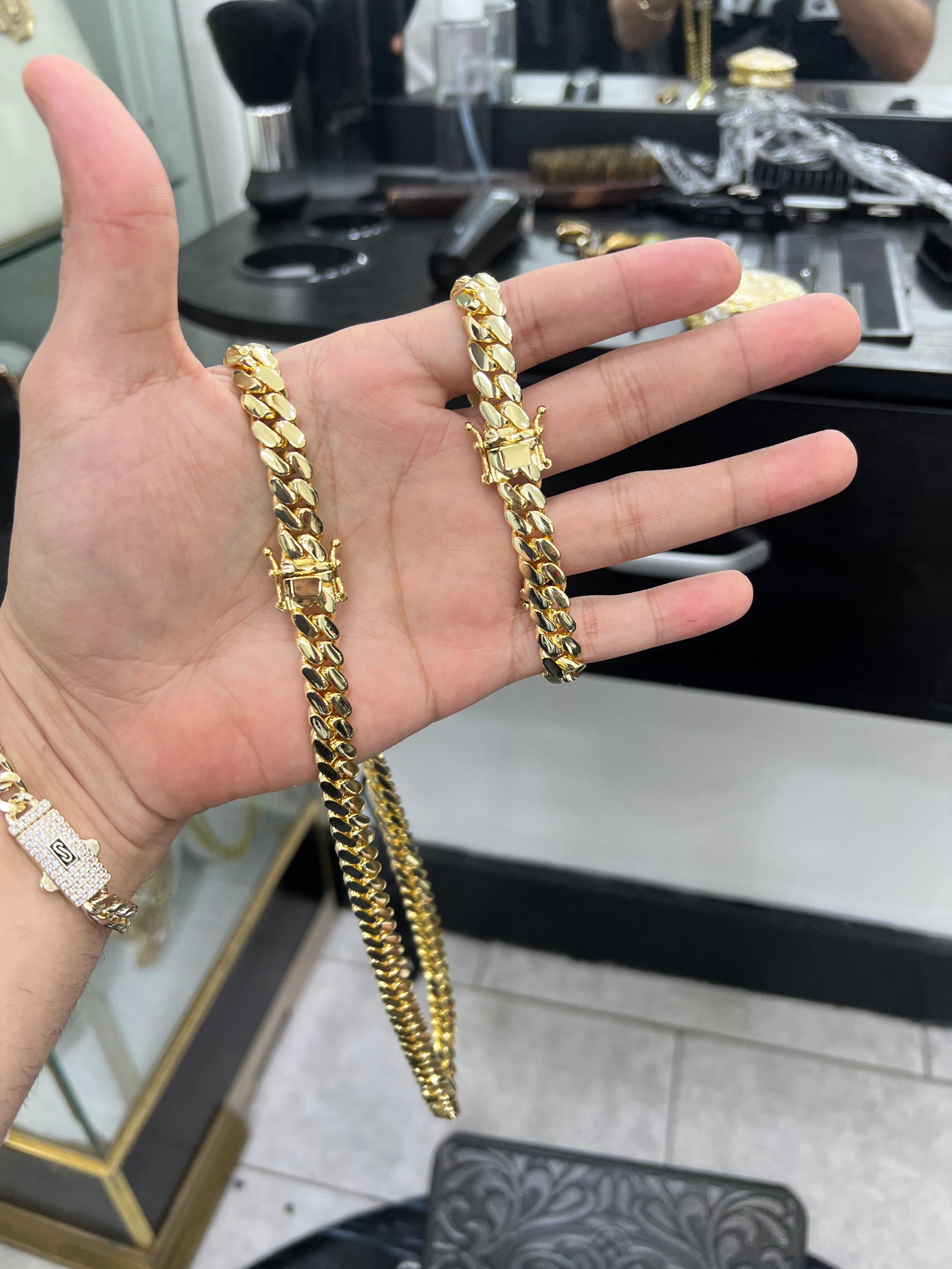 10mm cuban link set