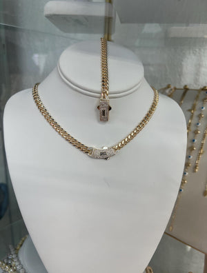 10mm Cuban Link set