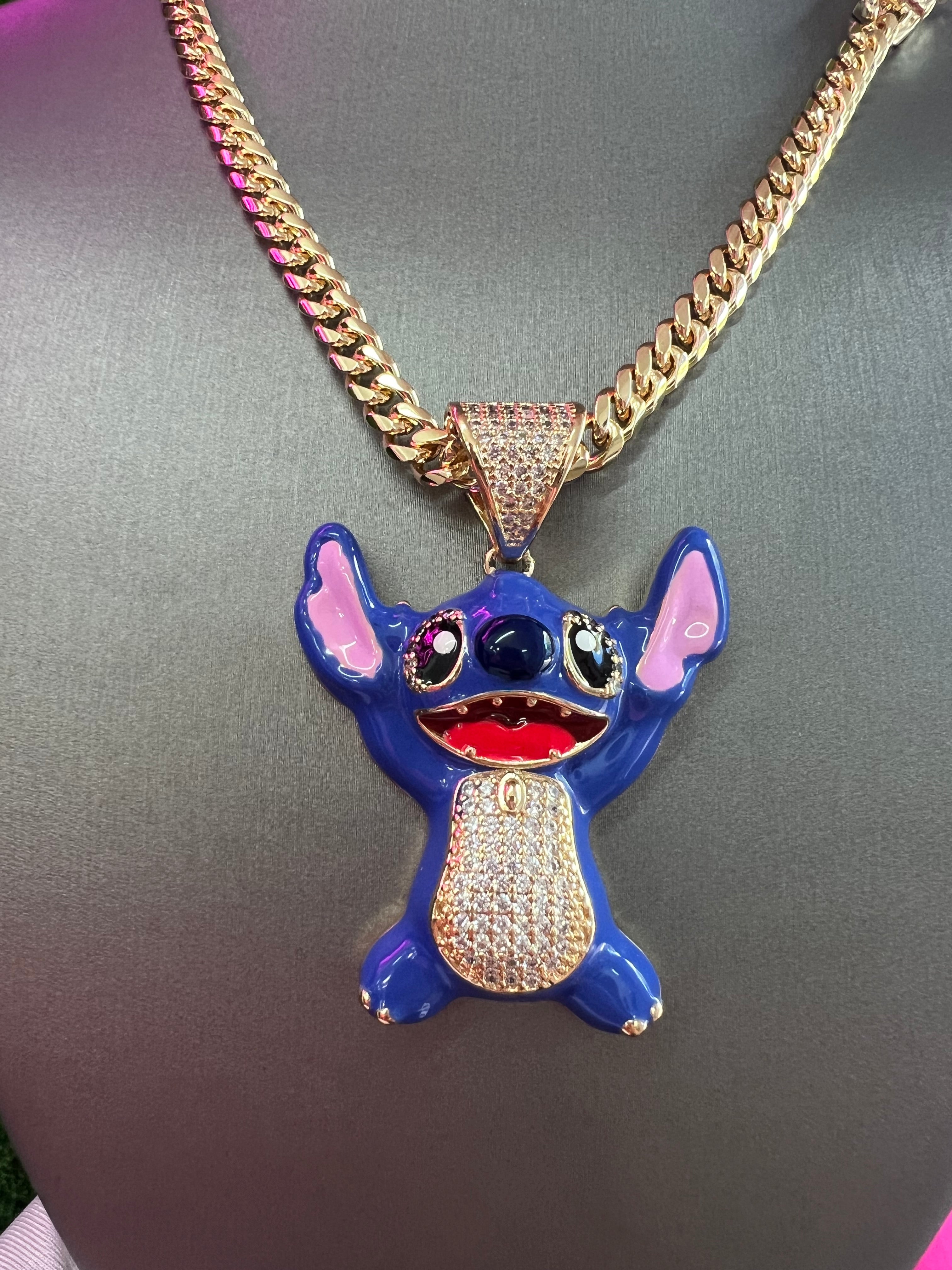 14k gold bonded chain and pendant