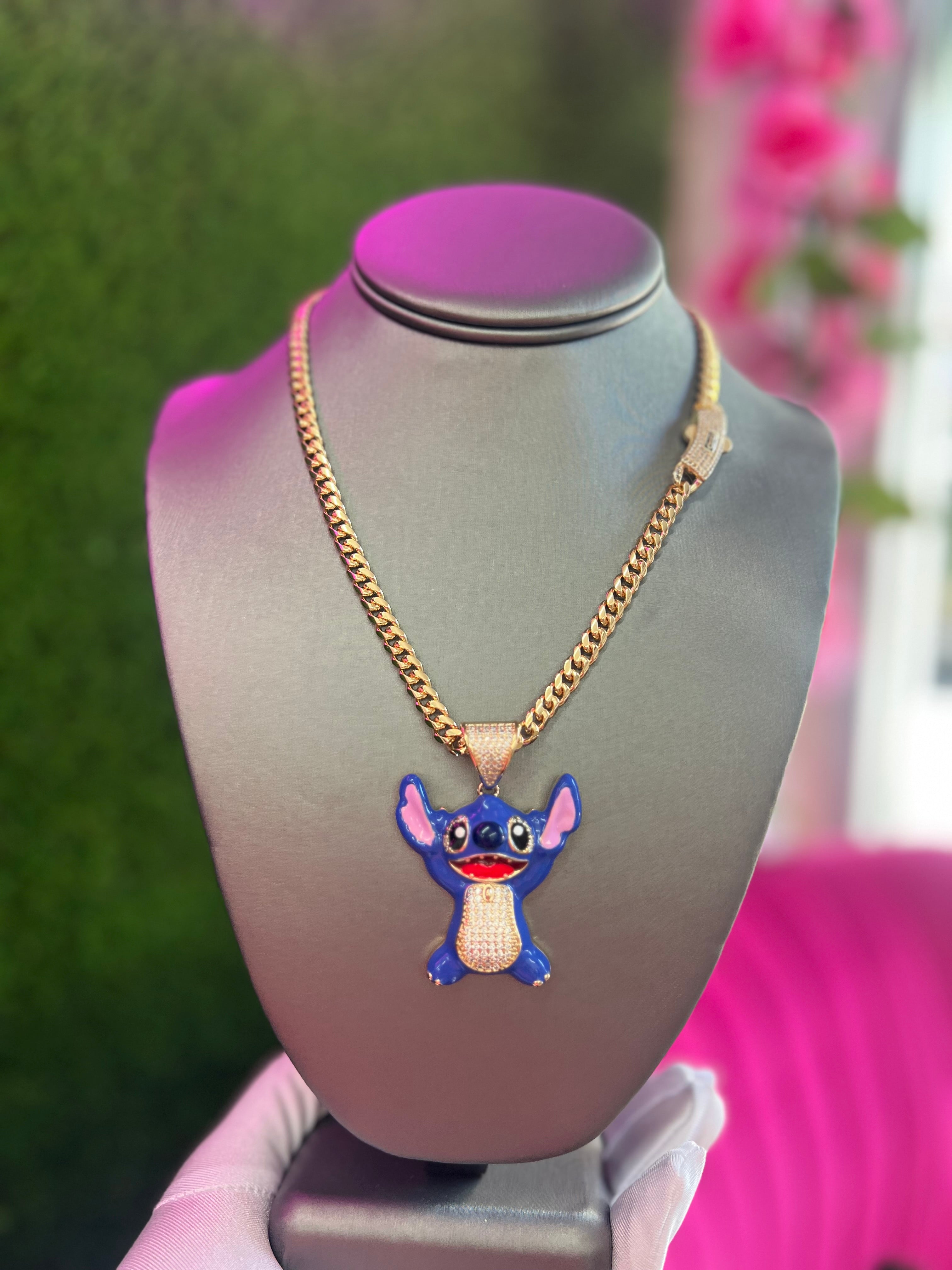 14k gold bonded chain and pendant