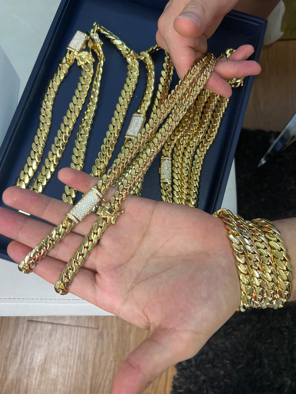 necklace 24" bracelet  8"