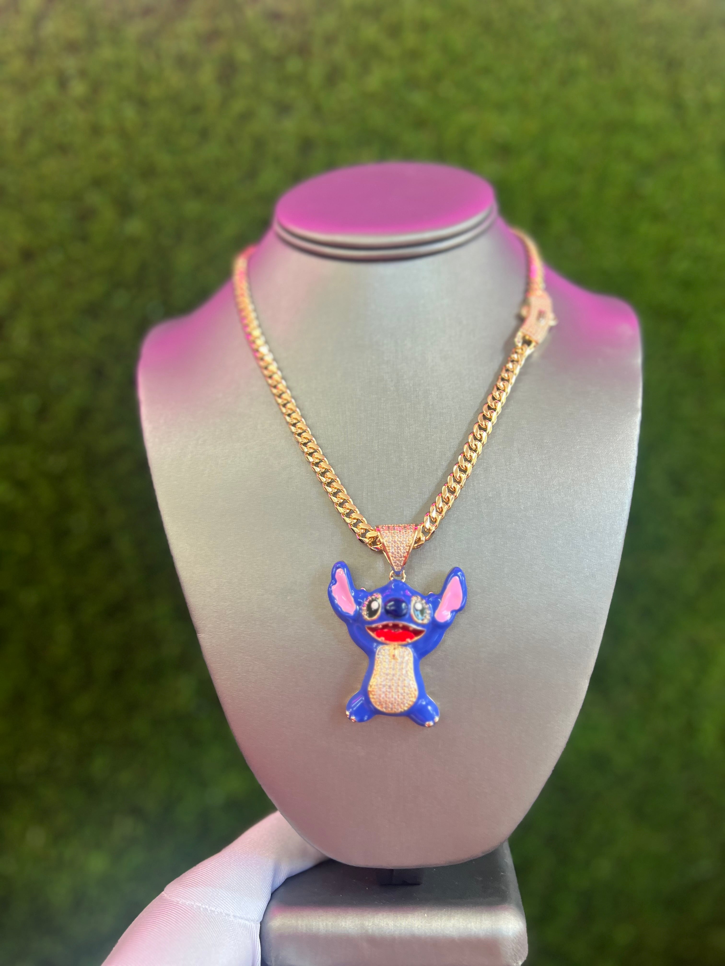 14k gold bonded chain and pendant