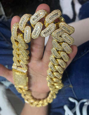 2 necklace set gold bonded