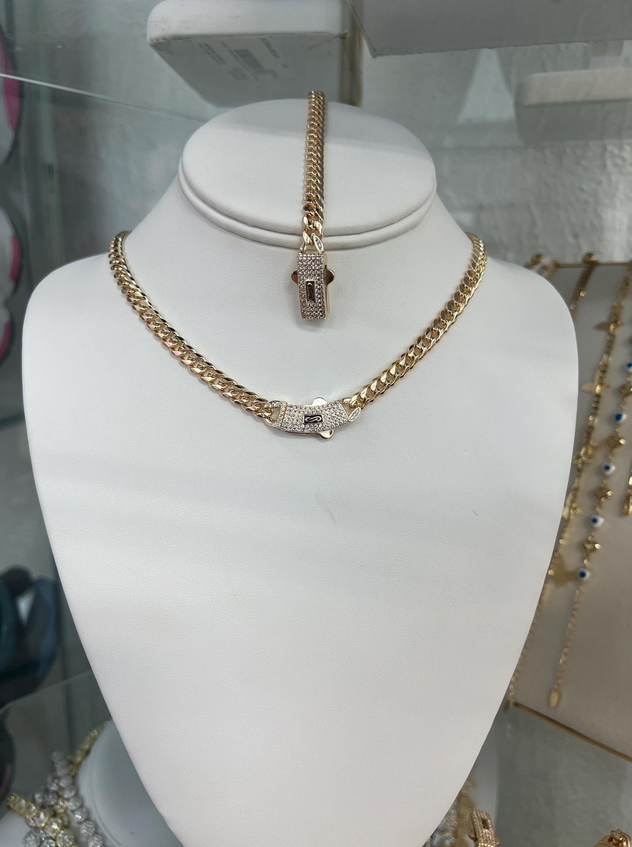 10mm Cuban Link set