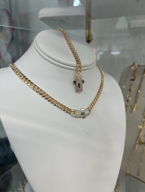 10mm Cuban Link set