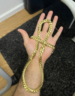 chain and bracelet set Gold bonded