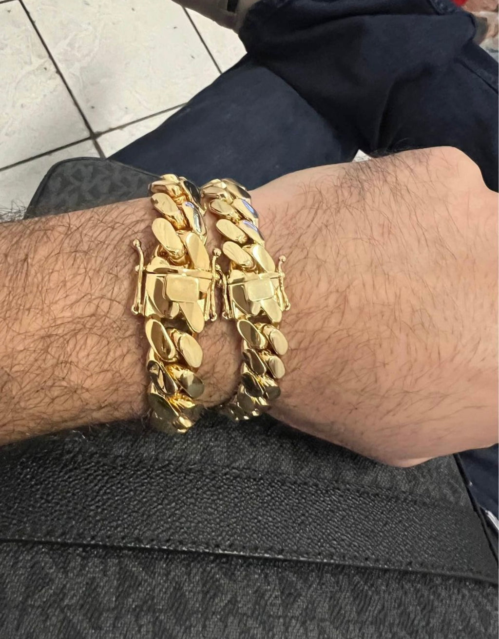 14k Gold bonded bracelet 1 bracelet