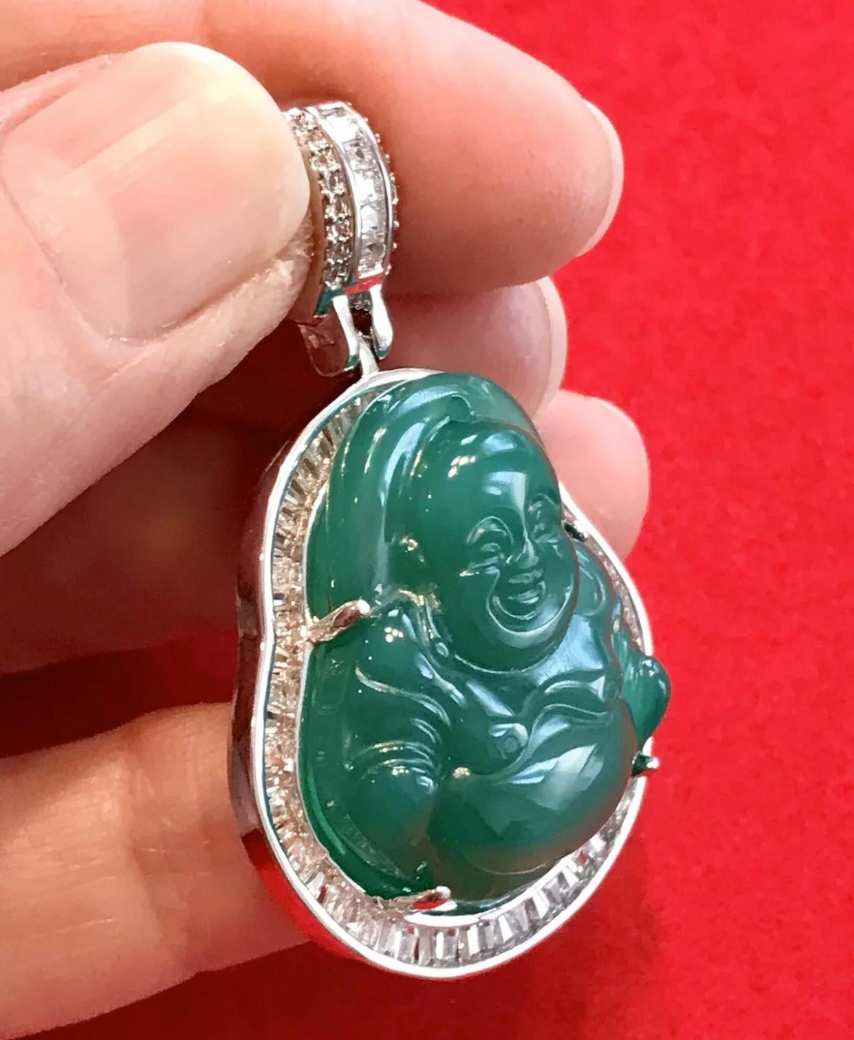 Buddha pendant and Necklace