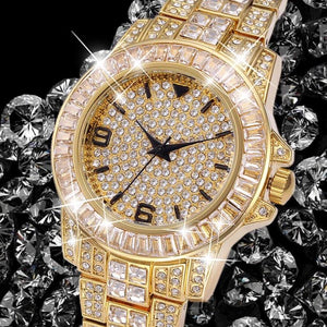 Diamond watch - fully iced