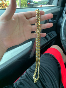 Cuban necklace 28” long