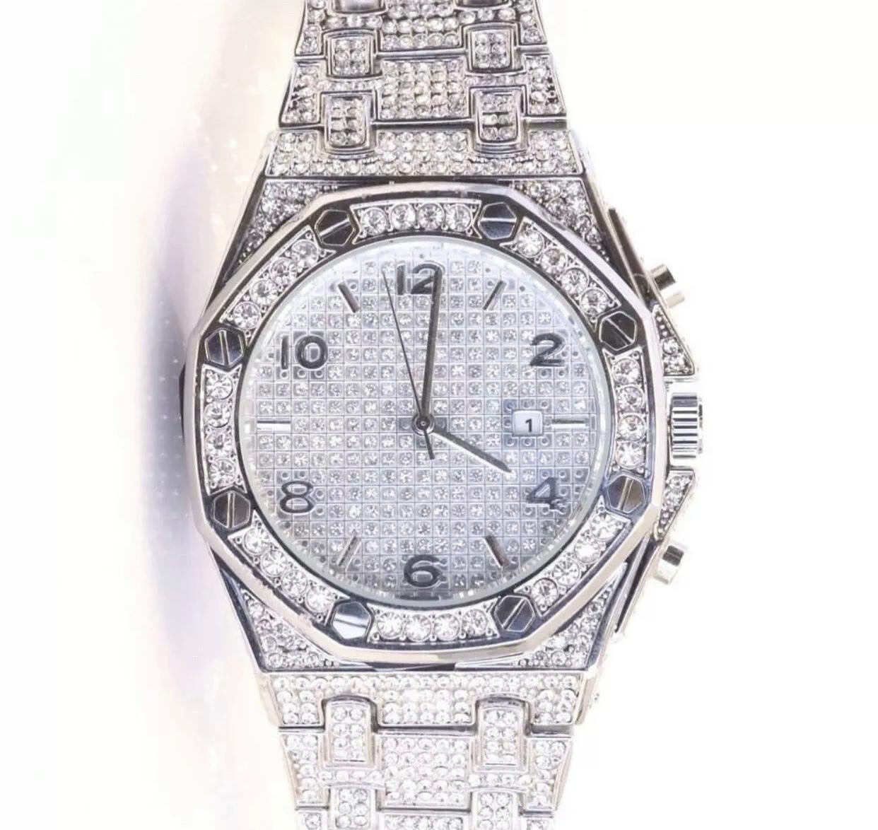 Diamond watch- Fully Iced