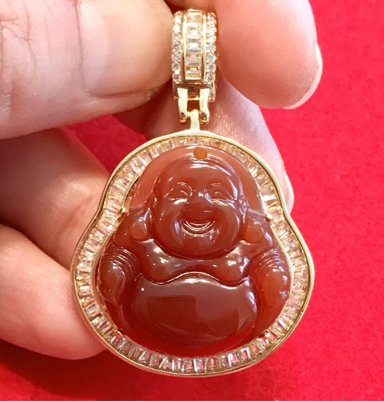 Buddha Pendant and Necklace