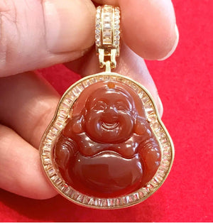 Buddha Pendant and Necklace