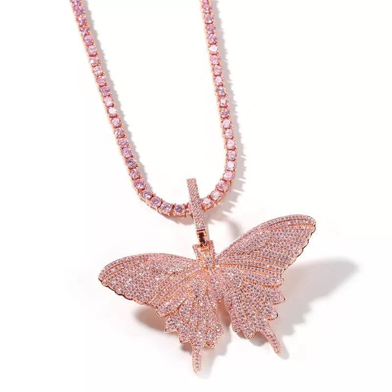 Butterfly Pendant and Necklace