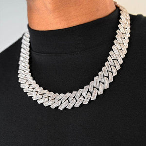 White gold plated high quality necklace