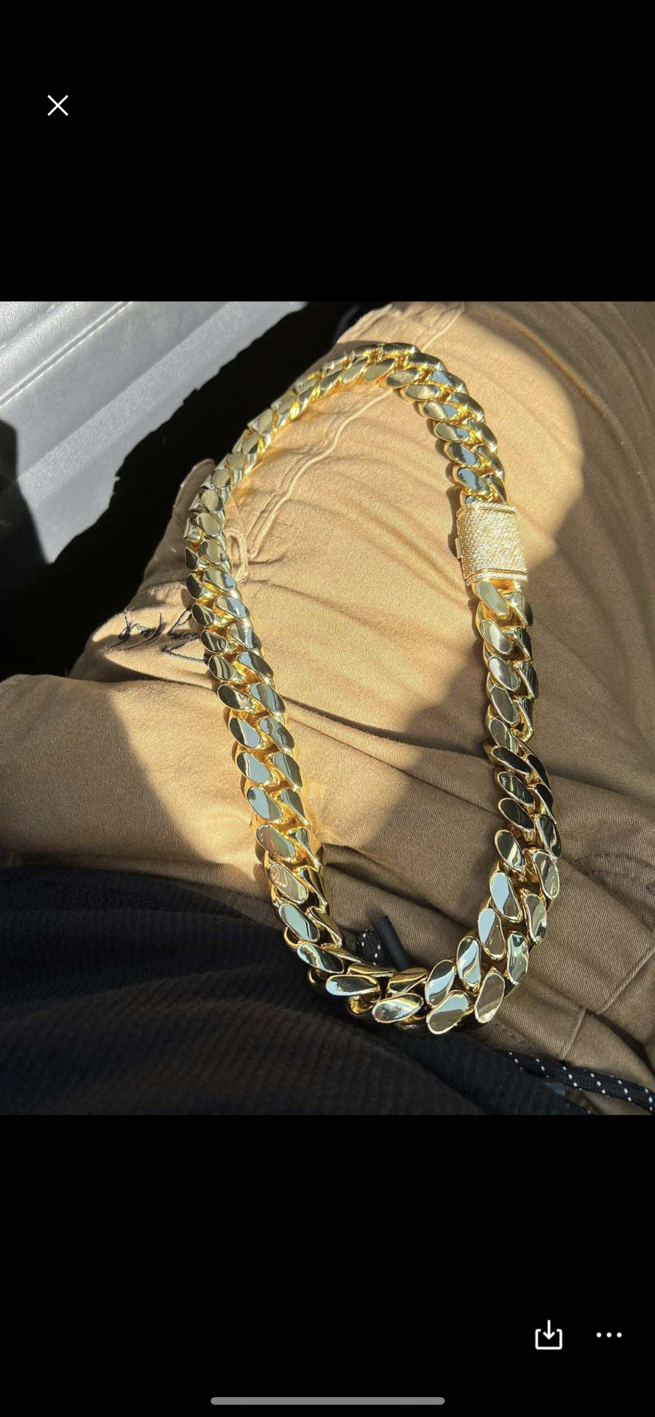 thick heavy necklace